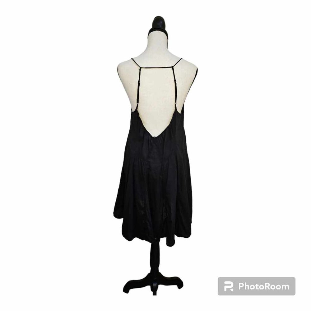 Intimately Free People Women’s Black Slip Dress Size Medium - Picture 2 of 8